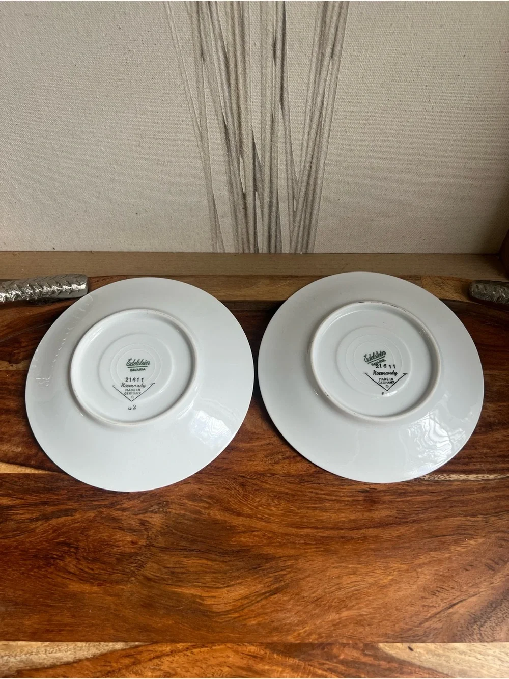 Vintage Mid-Century Normandy pattern by Edelstein Bavaria (set of 2)